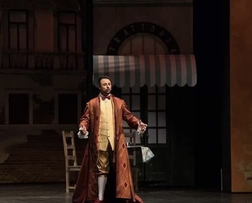 Gjergji Mani ne skenen e operas ne Bukuresht (Facebook)