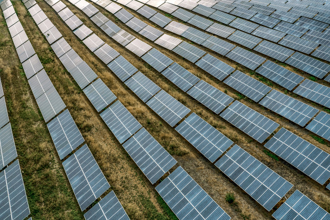 Fermë fotovoltaike e prodhimit të elektrikut, Luoyang, provincë He'nan(Foto:VCG)