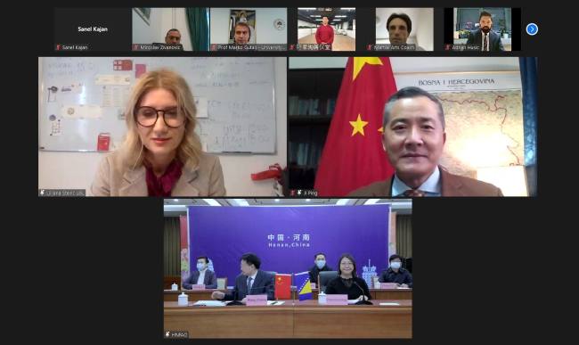 Online susret okupio je brojne učesnike iz BiH i Kine