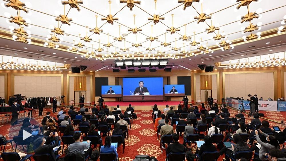 برگزاری نشست خبری پنجمین اجلاس سیزدهمین کنفرانس مشورتی سیاسی خلق چین در روز 3 مارس