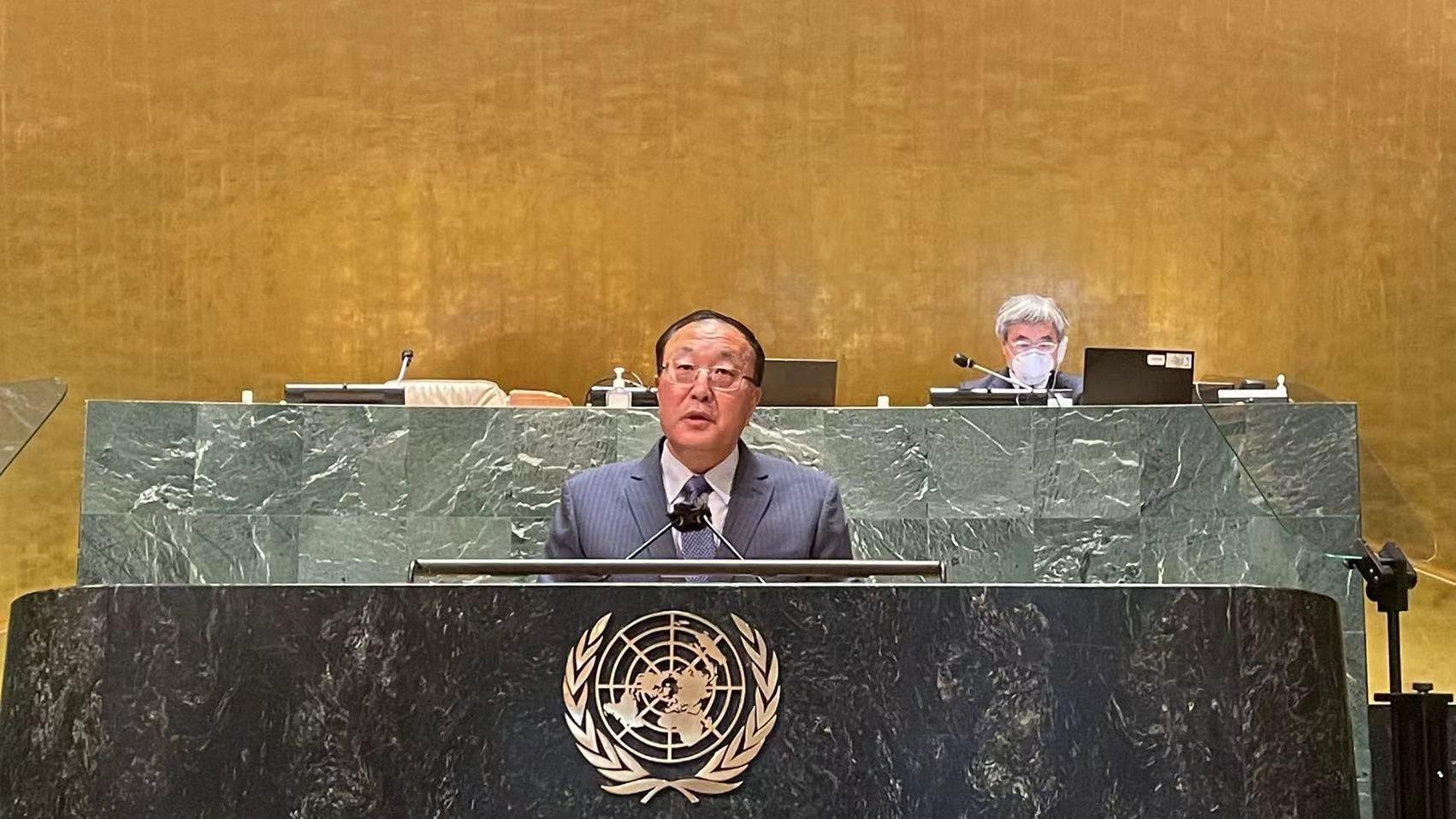 نماینده دائمی چین در سازمان ملل: چین همواره دوست قابل اعتماد و شریکی صادق برای کشورهای در حال توسعه بوده استا