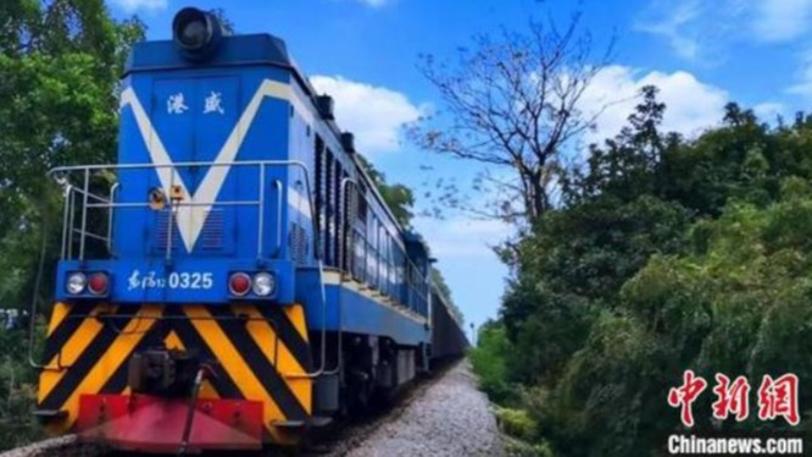 حرکت اولین قطار باری چین-آسیای مرکزی از بندر «گوانگ جوئو» به مقصد قزاقستانا