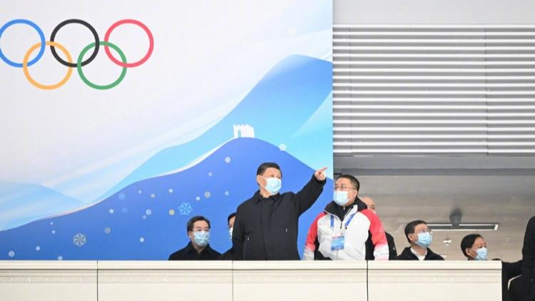 بازدید رهبر چین از فعالیت های آماده سازی المپیک زمستانی پکنا