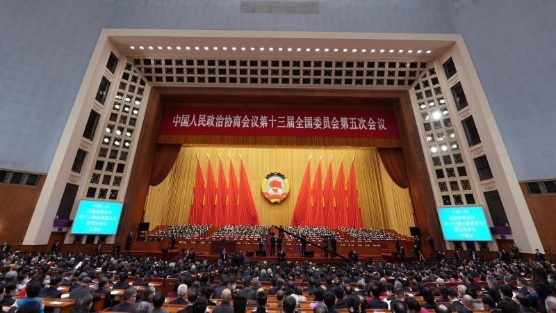 گشایش پنجمین نشست سیزدهمین دوره کنفرانس مشورت سیاسی خلق چین