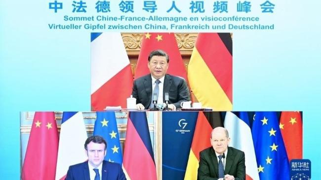 نگاهی به اهمیت همکاری چین، فرانسه و آلمان برای حل مسالمت‌آمیز بحران اوکراین