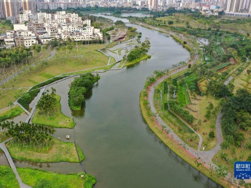Sungai Meishe Terpelihara daripada Pencemaran