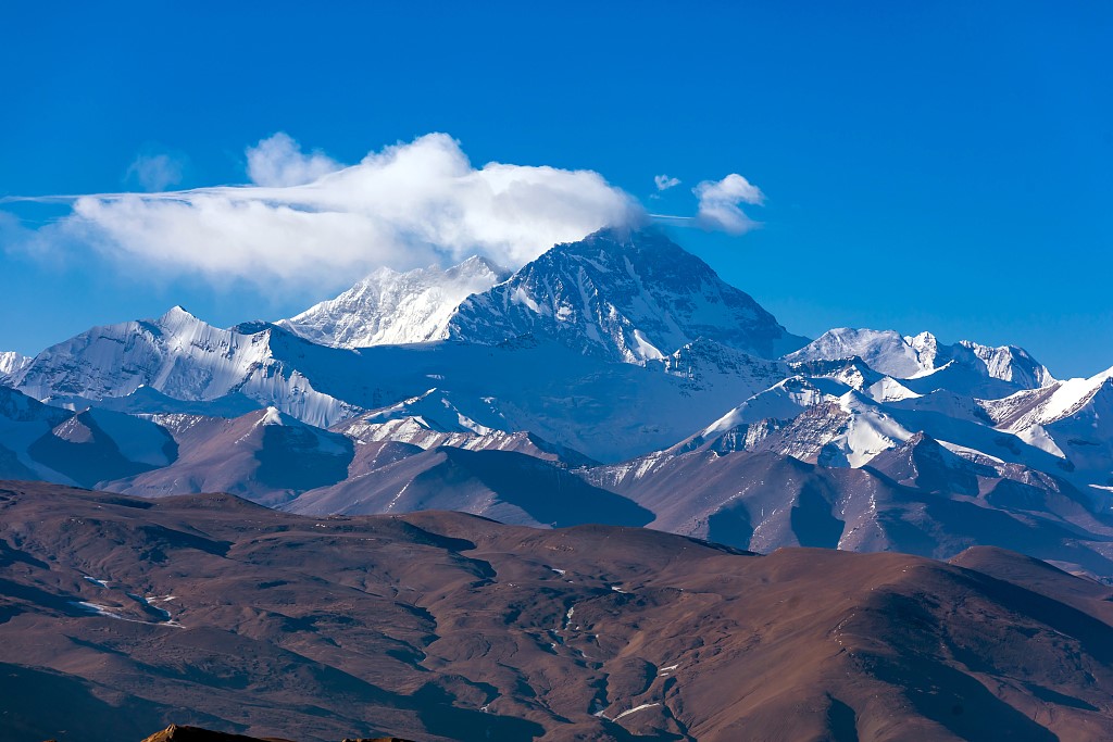 آسمان آبی و آب‎های پاک سرزمین مقدس تبتا