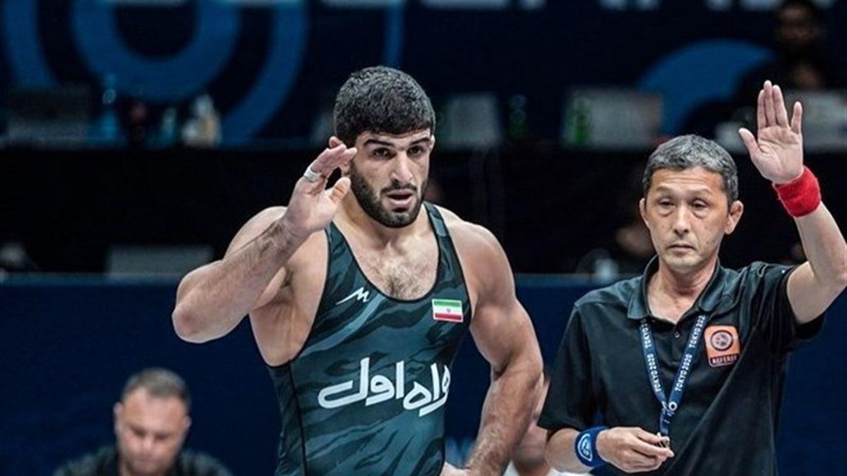 کشتی آزاد قهرمانی جهان| کامران قاسم‌پور، اولین طلایی ایران در بلگرادا