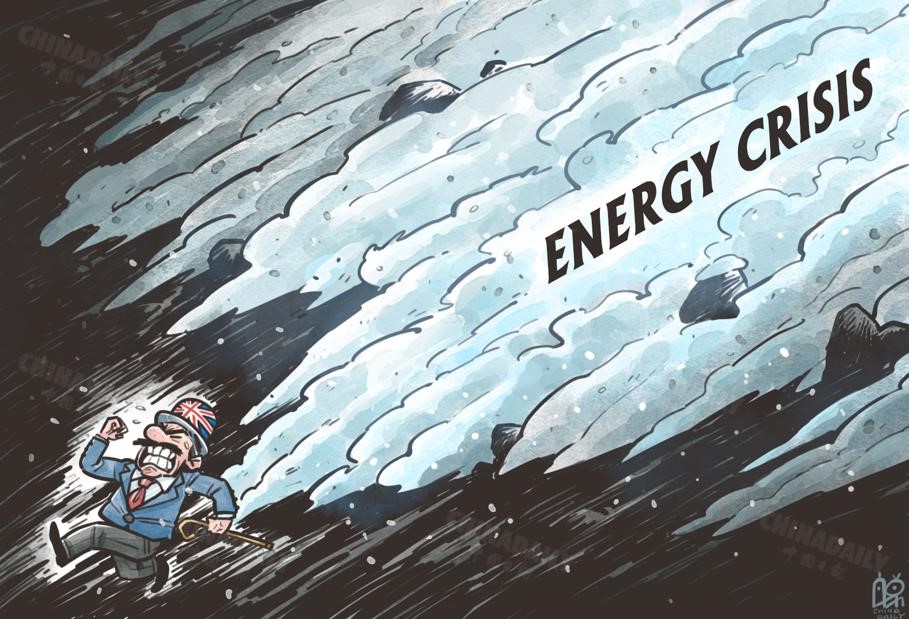 کاریکاتور| بحران انرژی دست از سر انگلیسی‌ها بر نمی‌دارد