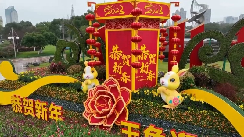 بازار مکاره عید بهار در سراسر چینا