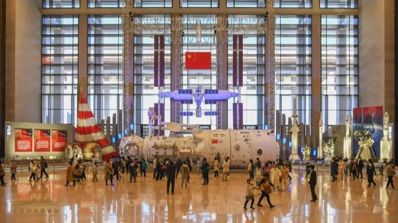 برگزاری نمایشگاه دستاوردهای 30 ساله پروژه پرواز فضایی سرنشین دار چین در پکنا