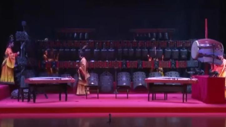 お気に入り 曾侯乙編鐘の複製品 音色がデジタル保存 工芸品