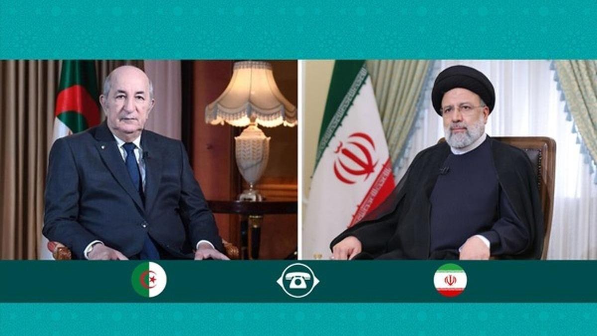گفت‌وگوی تلفنی روسای جمهور ایران و الجزایرا