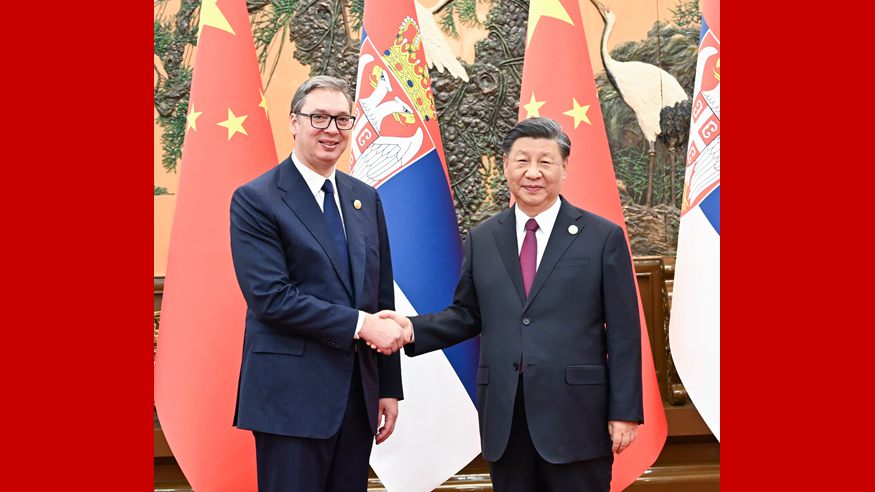 Spotkanie Xi Jinpinga z prezydentem Serbii