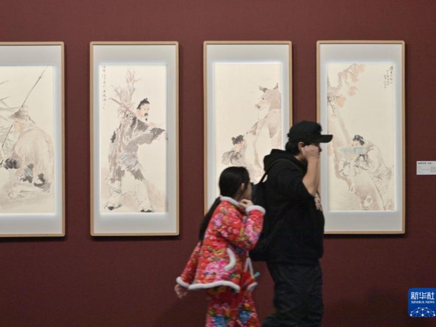 Karya Kaligrafi dan Lukisan Klasik Cermin Kecemerlangan Kebudayaan China