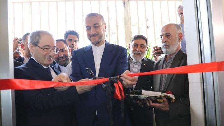 افتتاح ساختمان جدید کنسولگری ایران در دمشقا