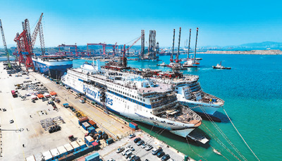 پیشتازی صنعت کشتی‌سازی چین در جهان با رقابت‌پذیری فراگیر