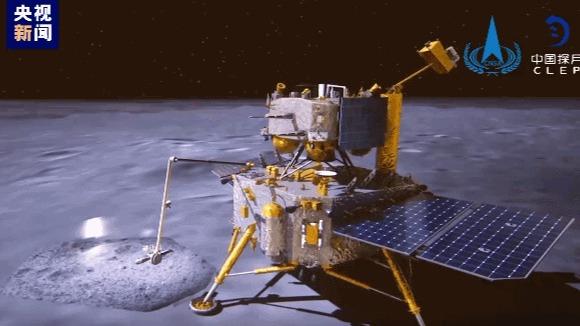 نمونه برداری کاوشگر «چانگ ئه ۶» چین از سمت دورتر ماه برای اولین بار در جهانا