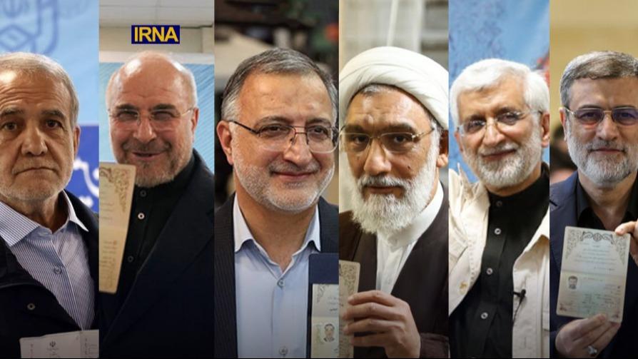۶ نامزد تایید صلاحیت شده انتخابات ریاست جمهوری ایران معرفی شدندا