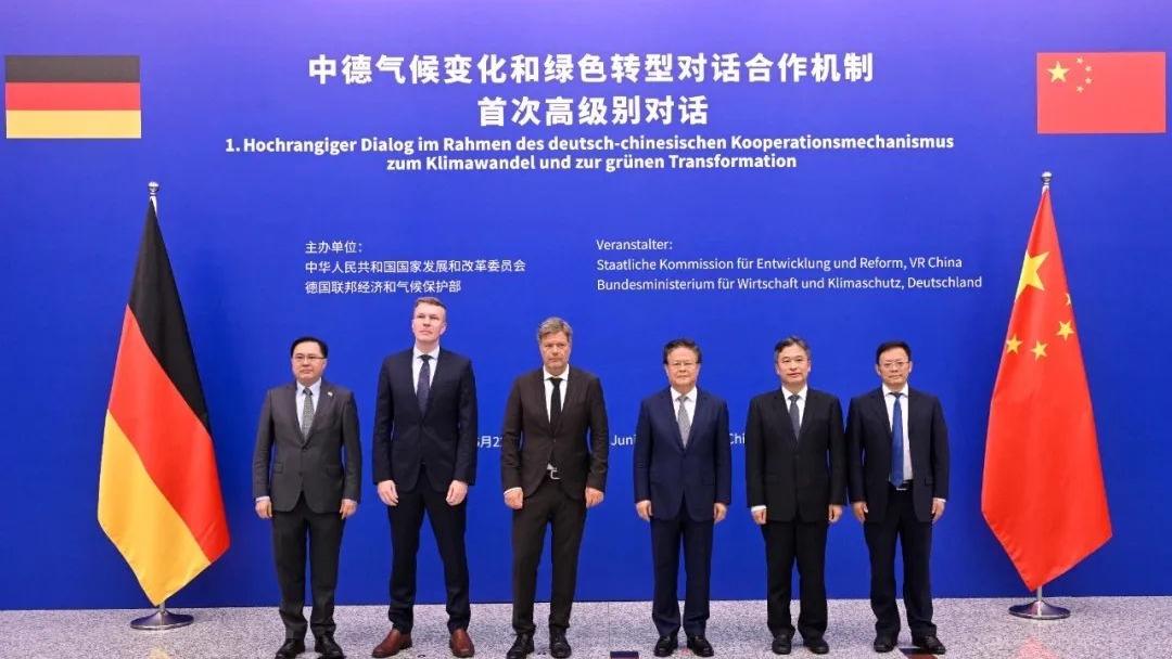 1. hochrangiger Dialog im Rahmen des chinesisch-deutschen Kooperationsmechanismus zum Klimawandel und zur grünen Transformation