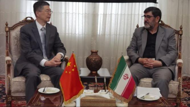 دیدار سفیر چین در ایران با سرپرست استانداری آذربایجان شرقیا