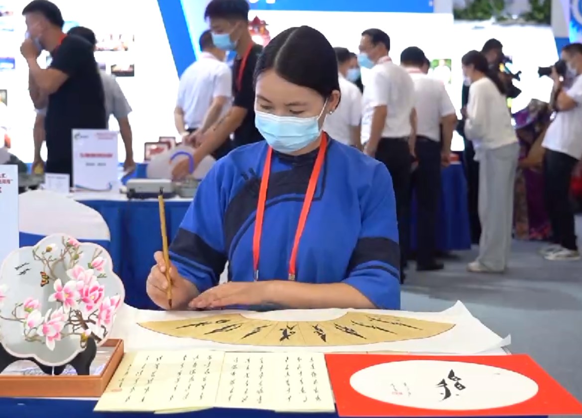 女性専用文字「江永女書」が技能大会に登場