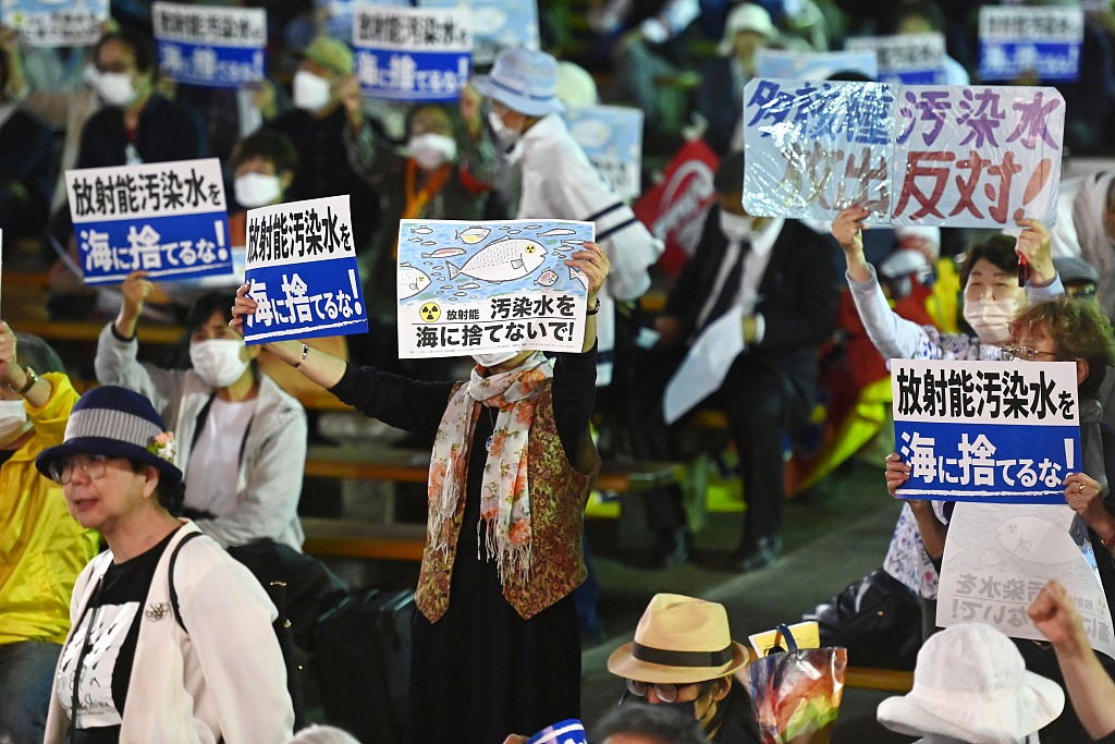 Protesta në Japoni kundër planit të qeverisë(Foto:VCG)
