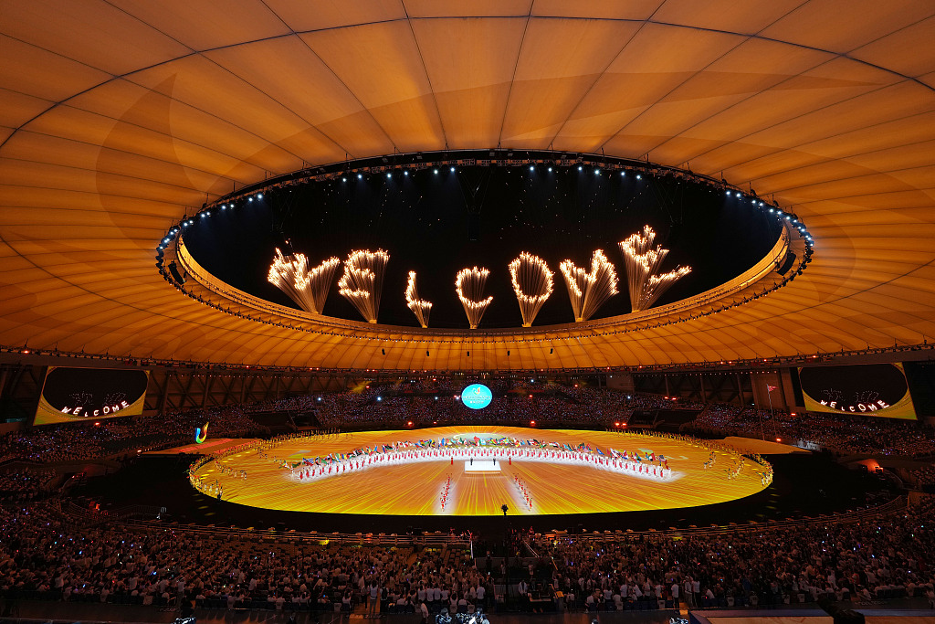 Ceremonia e hapjes së Universiadës së 31-të Verore Botërore në qytetin Chengdu, 28 korrik 2023(Foto:VCG)