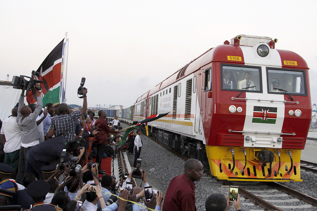 Përurimi i hekurudhës Mombasa-Najrobi, 30 maj 2017, Kenia(Foto:VCG)