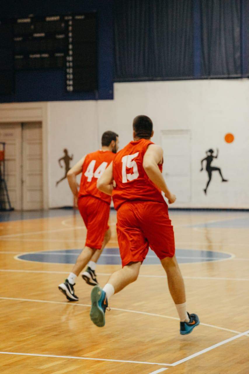 Flori Zavalani ne nje ndeshje basketbolli (Foto personale)