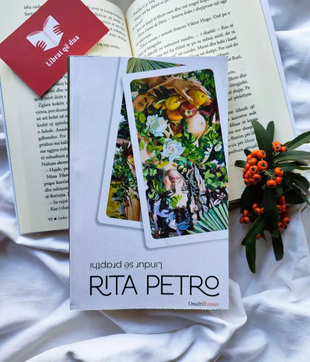 Romani LIndur se prapthi i autores Rita Petro - foto Librat qe dua FB