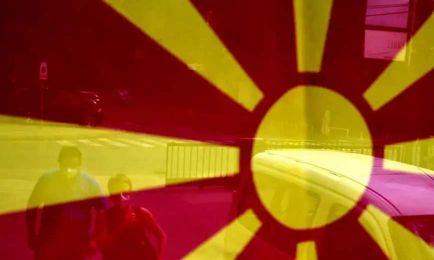 Flamuri maqedonas (Foto Panorama)
