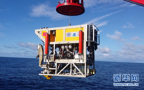 จีนส่งหุ่นยนต์ดำน้ำROV เก็บตัวอย่างวิจัยใต้น้ำลึก 6,000 เมตร