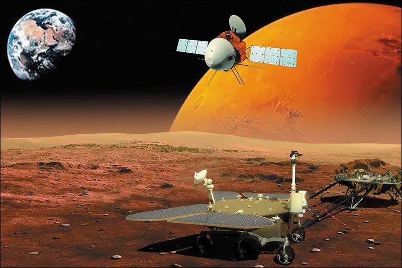 ยานสำรวจดาวอังคาร“เทียนเวิ่น-1”เดินทางไปแล้วกว่า 100 ล้านกิโลเมตร_fororder_20200828tw1