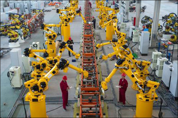 สหพันธ์หุ่นยนต์นานาชาติระบุ ปี 2019 จีนมีหุ่นยนต์อุตสาหกรรมมากที่สุดในโลก_fororder_20201006jqr1