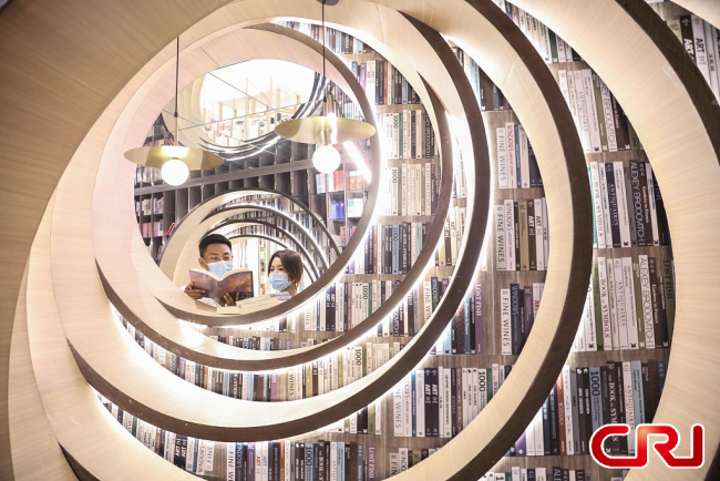 أجمل مكتبة لبيع الكتب في بكين