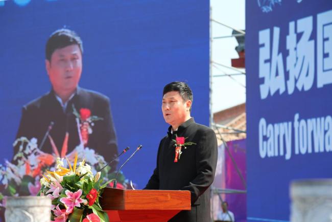 افتتاح الدورة الرابعة لمهرجان سون سي مياو للطب الصيني والدورة التاسعة لمؤتمر الصحة العالمي