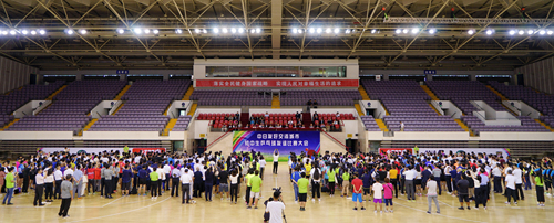 中日友好都市がタッグ組む、中学生卓球交歓大会:北京