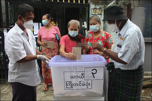 พม่าเริ่มลงคะแนนเลือกตั้งปี 2020
