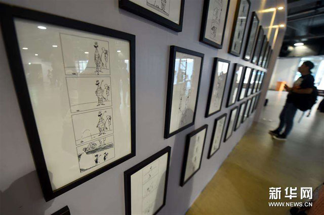漫画家朱徳庸作品展、杭州で開幕