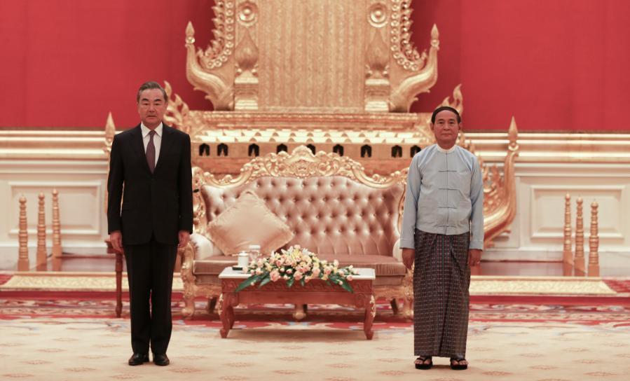 وانغ يي: الصين تعمل مع ميانمار لمكافحة "كوفيد-19" وتعزيز التعافي الاقتصادي_fororder_139659599_16104079445701n