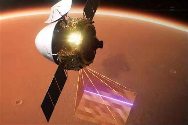 "เทียนเวิ่น-1" ปรับวงโคจรลงจอดดาวอังคารอีกครั้งราบรื่น_fororder_20210224twyh1