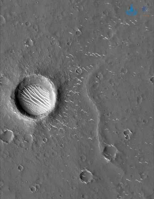 “ภาพดาวอังคาร”คมชัดระยะใกล้จากยานเทียนเวิ่น-1_fororder_微信图片_20210304104127_副本