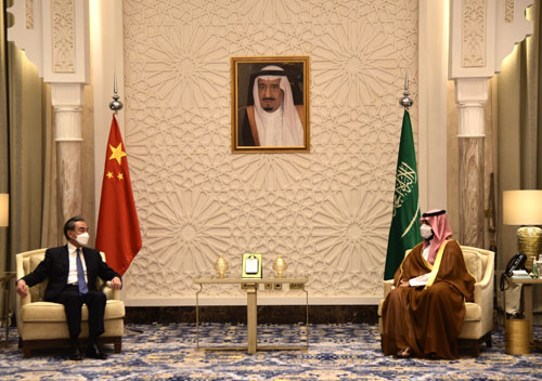 الصين والسعودية تتعهدان بمعارضة التدخل في الشؤون الداخلية للدول الأخرى_fororder_wangchu