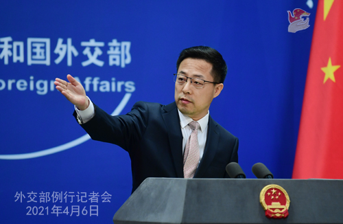 وزارة الخارجية: الصين تأمل في أن يطبق الجانب الأمريكي تعهداته بحماية حقوق الإنسان لحماية الأقليات العرقية من التمييز والحقد والجرائم_fororder_W020210406656564485793