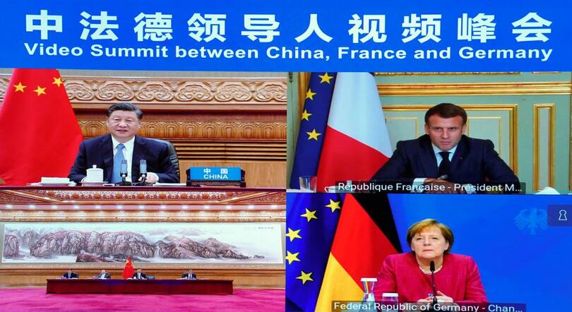 ผู้นำจีน ฝรั่งเศส และเยอรมนี จัดประชุมสุดยอดผ่านระบบทางไกล_fororder_2