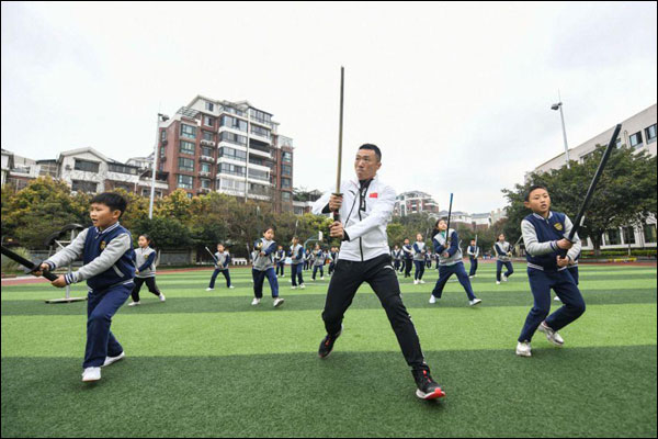 มณฑลเจียงซีดัน“กีฬาวูซู”สู่รั้วโรงเรียน_fororder_20210520ws