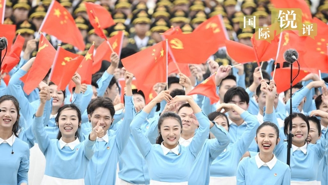 【CRI時評】中国共産党は強くなっても覇を唱えない平和的発展の新たな道を歩み出す_fororder_锐评2