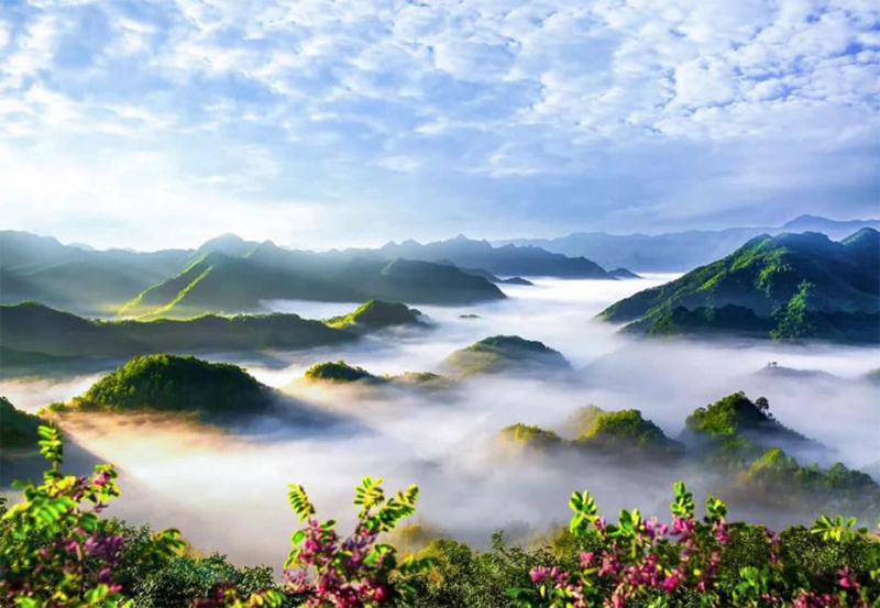 المحمية الطبيعية الوطنية لتانغجياخه في الصين – المنطقة السياحية المتميزة في الصيف_fororder_1