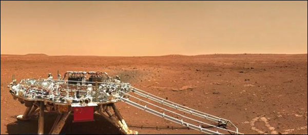 ยานสำรวจดาวอังคาร“จู้หรง”ปฏิบัติภารกิจราบรื่นตามกำหนด_fororder_20210818hxtc1